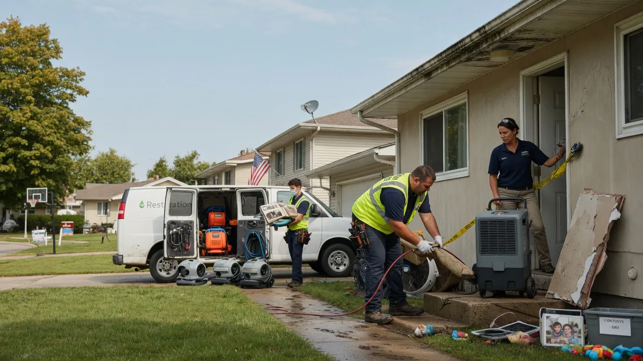 Water Damage Restoration in Rhode Island near me